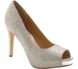 Open Toe Sparkly Pump, $58.95, Shoebuy.com