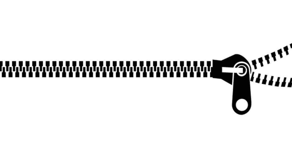 zipper graphic