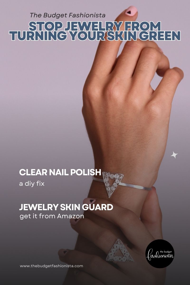 How to stop jewelry from turning your skin green