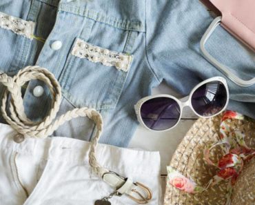Outfit of neutral color clothing