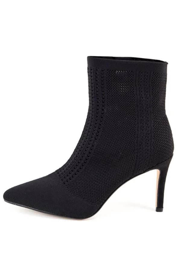 Nicole Miller black women's boots from Payless Shoes.