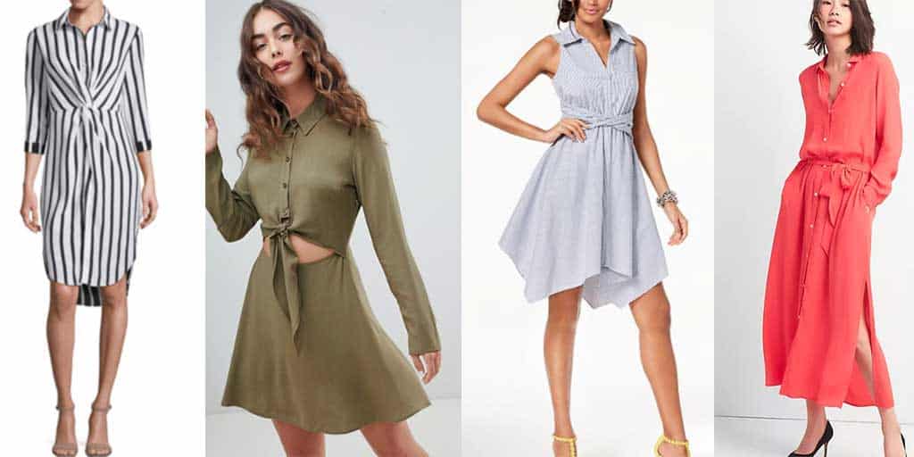 How to wear shirt dress