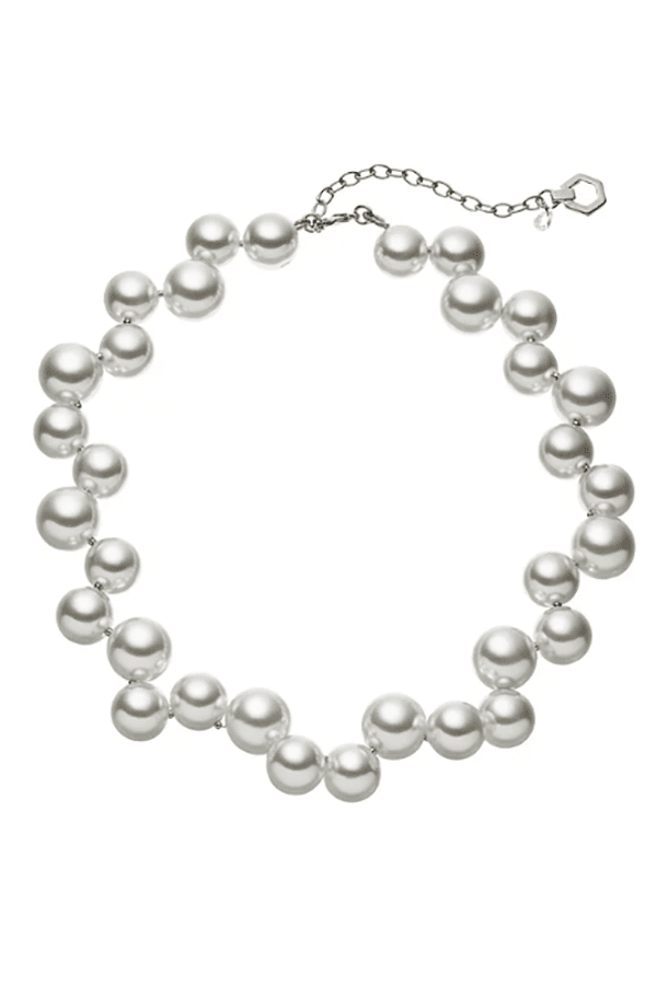Faux pearl necklace by Simply Vera Vera Wang.