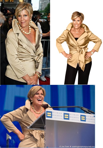 A Closer Look at Suze Orman's Clothes and Style • budget FASHIONISTA