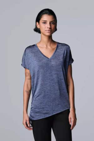 Simply Vera Vera Wang Spring Collection: Past its Prime 10 Jersey top with side ties by Simply Vera.