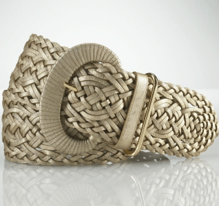 Leather belt