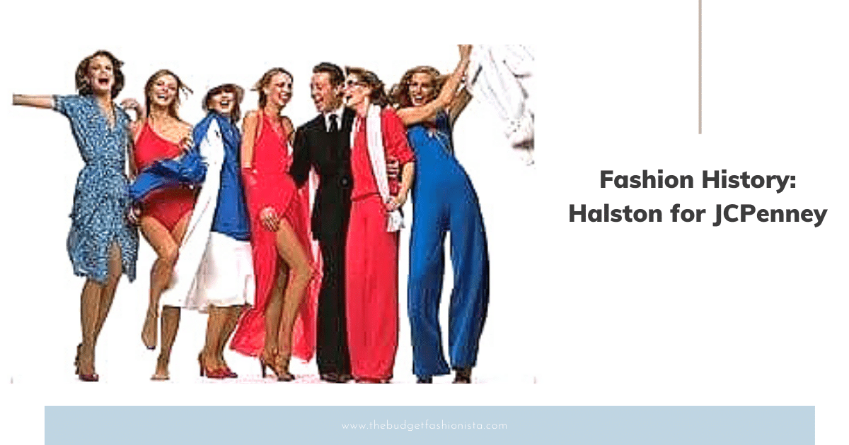 Fashion History — Halston for JcPenney 