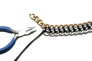 pliers remove extra links from a chain