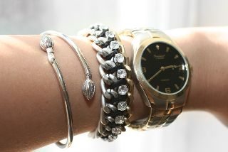Statement bracelet handmade