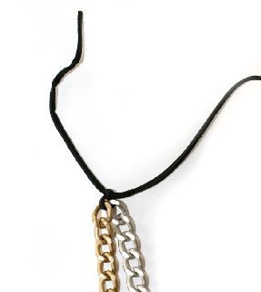 two chains with a rope