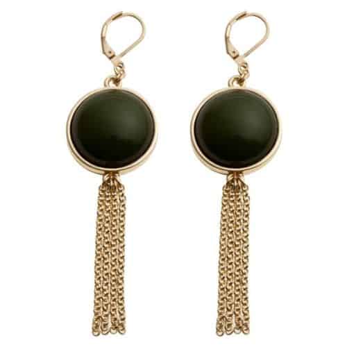 Green Earrings