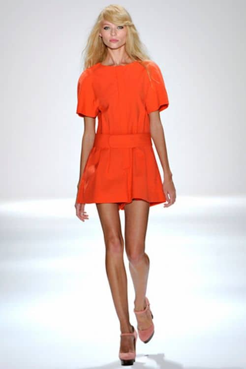Orange Dress