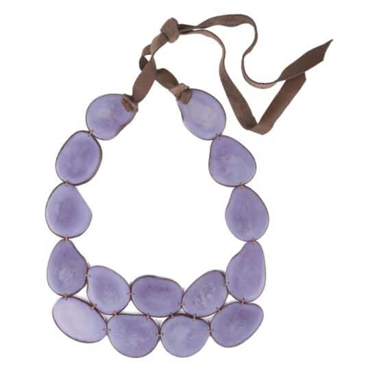 Tagua Bib Necklace