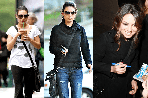 Mila Kunis Cross Body Bag
