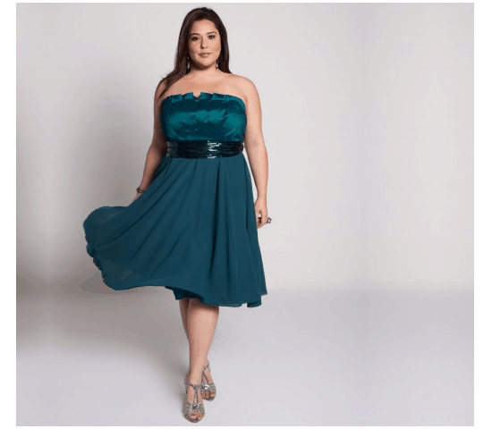 Teal Dress