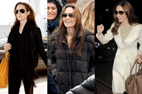 Angelin Jolie Aviators