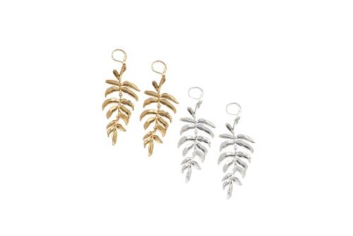 palm drop earrings