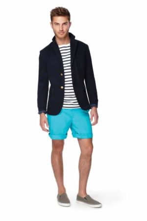 Men's outfit shorts and jacket