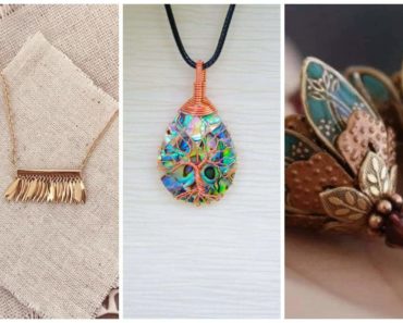 Collage of Etsy jewelry