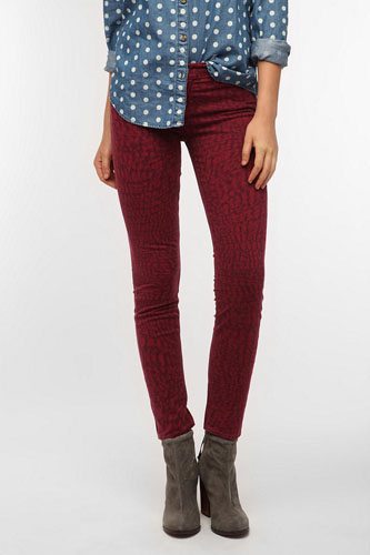 Breathe New Life Into Your Old Boots with these Game-Changing Outfits 11 Dittos Dawn Skinny Jean–Croc Print