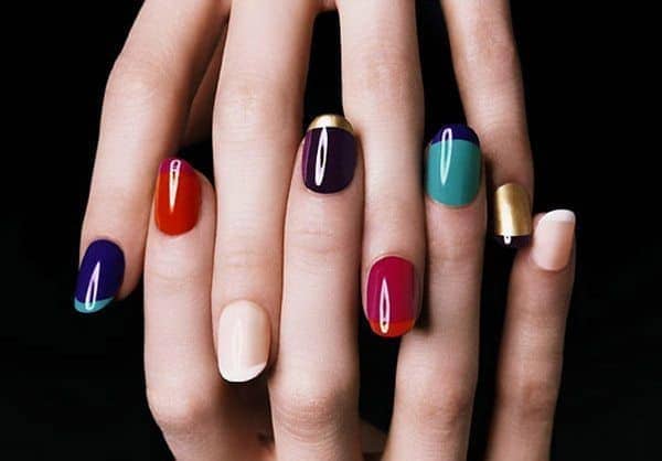 2. How to Create a Color Block Manicure - wide 2