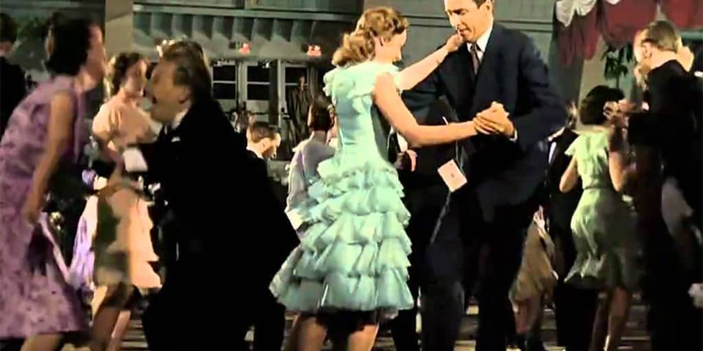 It's a wonderful life scene