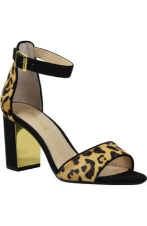 animal print sandals