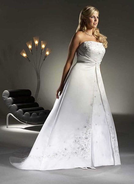 plus size bridal dresses online