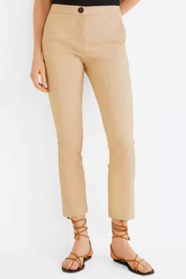 Cotton pants from Mango