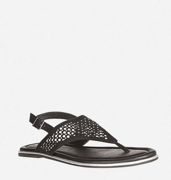 cutout flip flop sandal