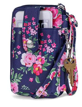 floral wristlet