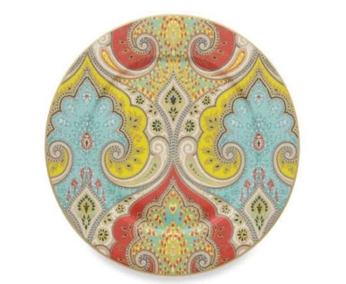 Colorful plate