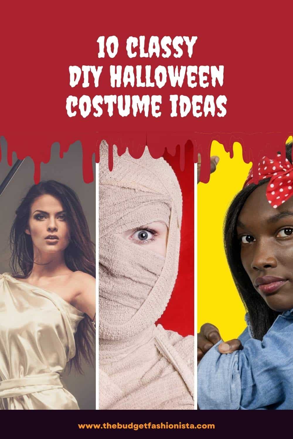 10 Cool & Classy DIY Halloween Costumes • budget FASHIONISTA