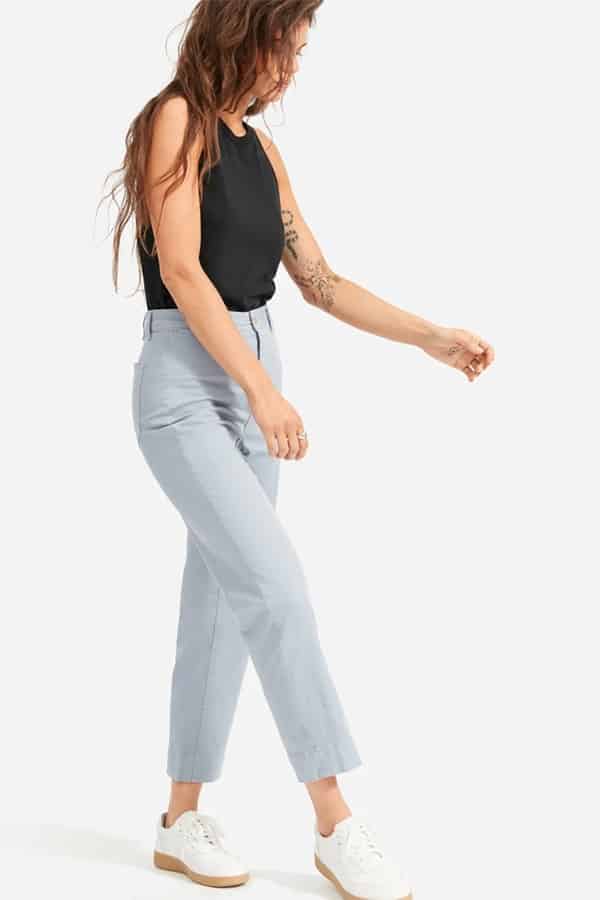 Straight leg crop pant by Everlane