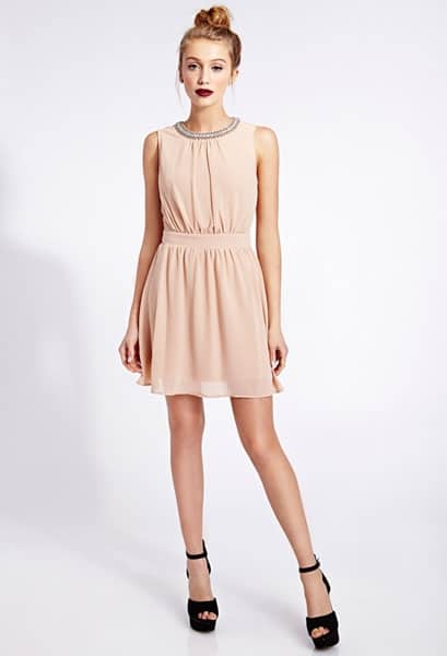 Beaded cocktail dress