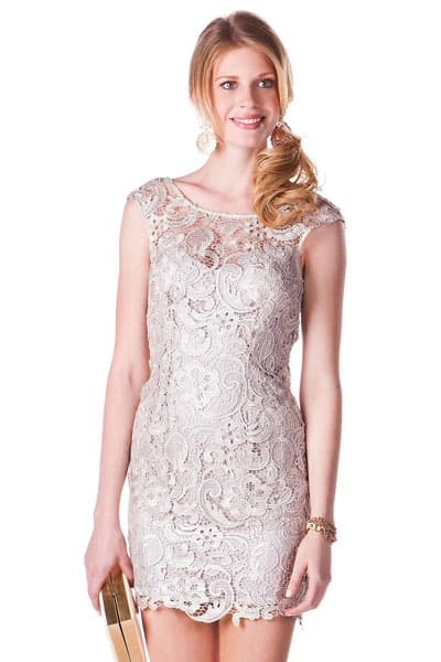 Off white lace dress