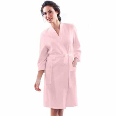 Pink spa robe