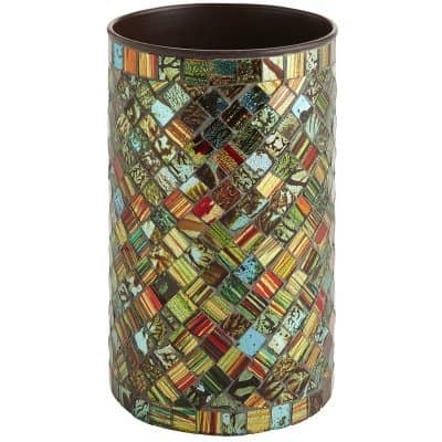 mosaic utensil holder