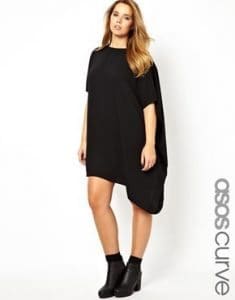 8 Reasons Why We Love ASOS 1 Drapey black dress from ASOS
