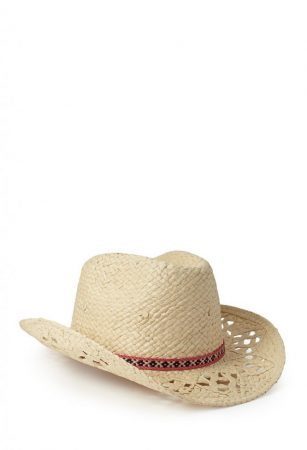 Straw cowboy hat