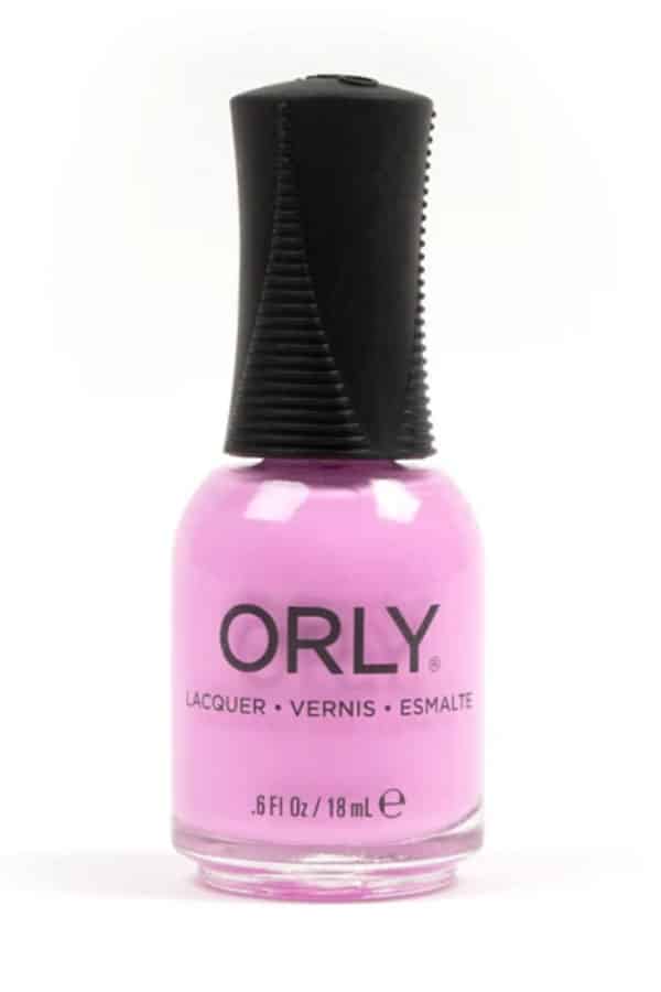 Orly lilac pink color for summer pedicures.