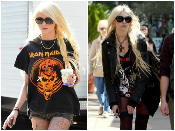 Celebs Who Rock the Black! 2 Taylor Momsen