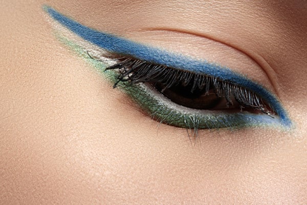 Blue Eyeliner