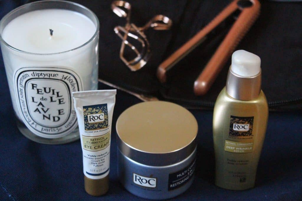 collection of beauty products