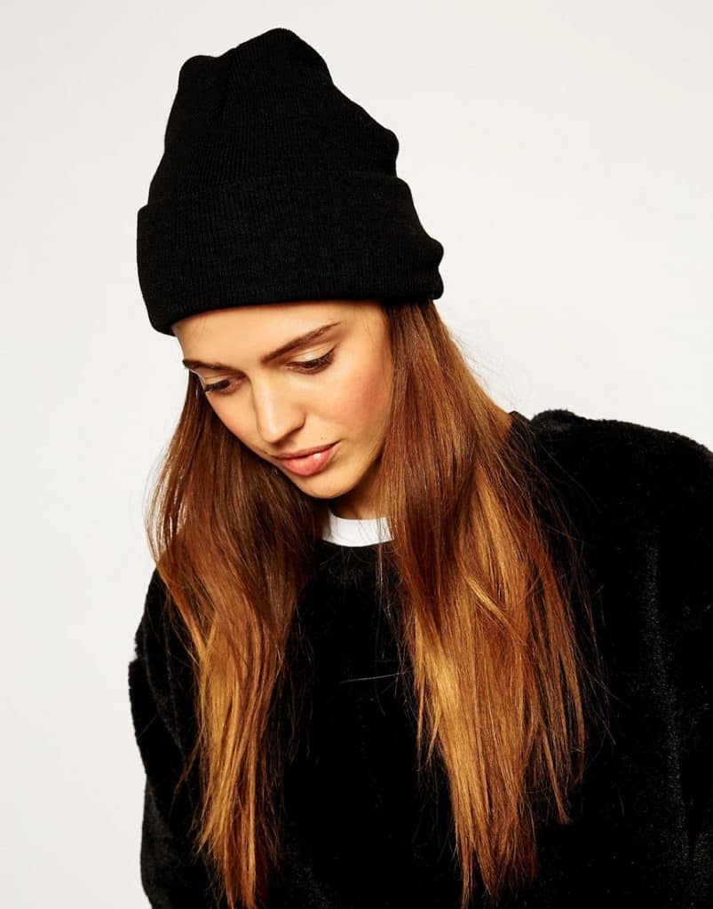 Black beanie
