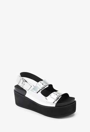 platform birkenstock style sandals