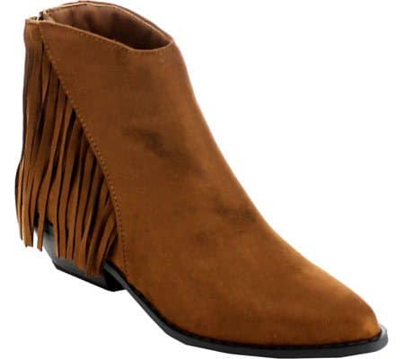 fringe bootie