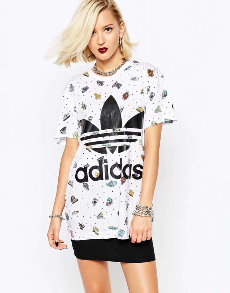 Adidas Jeremy Scott Oversized T-Shirt, $91, ASOS