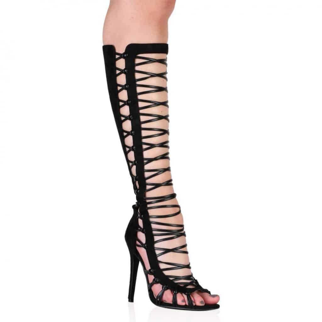 Zendaya Coleman: Steal Her Style 7 Lacey Knee High Boots, $52, Public Desire