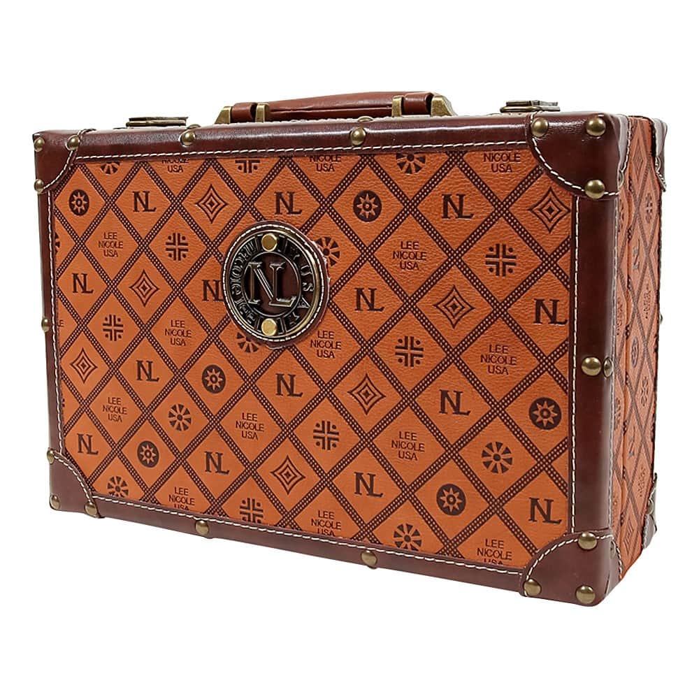 Boxed briefcase for women